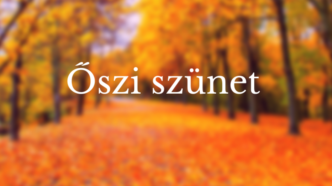 Őszi szünet a Hotel Négy Évszakban